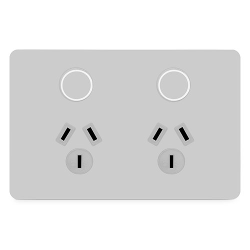 Hesperus Double Powerpoint, Telegrey (Front)